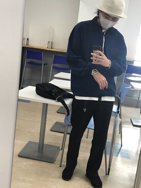 「yoko sakamoto（ヨーコサカモト）のアイテム（トップス）」を使った、maro092さん（メンズ・177cm）の秋コーディネート