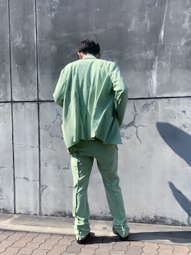 「sulvam」｜「アイテム（その他）」を使った、Atsuya Ideiさん（メンズ・175cm）の春コーディネート