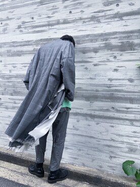 「sulvam」｜「アイテム（その他）」を使った、Atsuya Ideiさん（メンズ・175cm）の春コーディネート