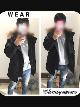 ともや⋆͛さん（メンズ・173cm）の秋コーディネート