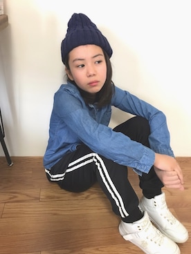 aiaiさん(キッズ・149cm)の冬コーディネート