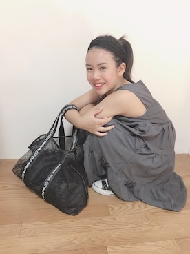 「DEVICE（デバイス）のアイテム」を使った、aiaiさん（キッズ・152cm）の春コーディネート