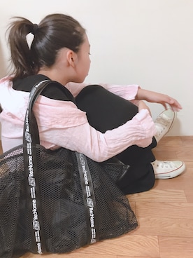 「DEVICE（デバイス）のアイテム」を使った、aiaiさん（キッズ・152cm）の春コーディネート
