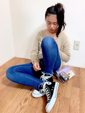 aiaiさん（キッズ・152cm）の秋コーディネート