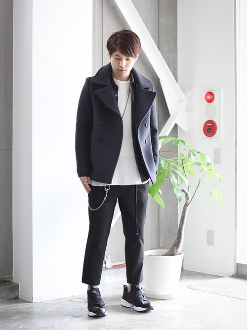 LOUNGE LIZARDのピーコートを使った人気ファッションコーディネート - WEAR