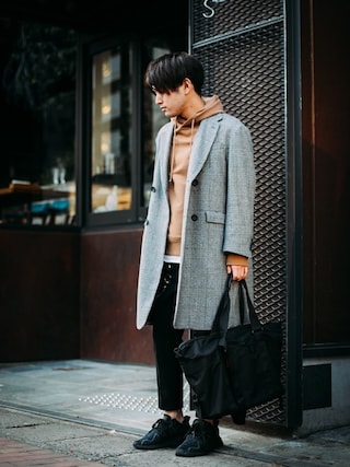 LOUNGE LIZARD（ラウンジリザード）の「TOP GLEN CHECK ダブルブレスト