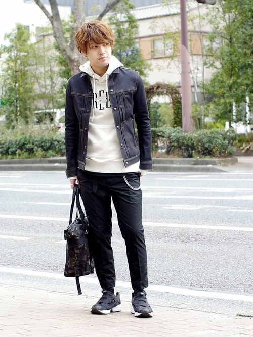 LOUNGE LIZARD（ラウンジリザード）の「STRETCH DENIM×NONWASH