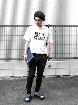 SHU KAWASAKIさん（メンズ・170cm）の夏コーディネート