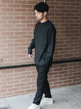 「MAIN ATTRACTION（メインアトラクション）のアイテム」を使った、SHU KAWASAKIさん（メンズ・168cm）の秋コーディネート