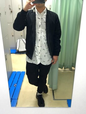 「FRAPBOIS half」｜やまさん（メンズ・172cm）の春コーディネート