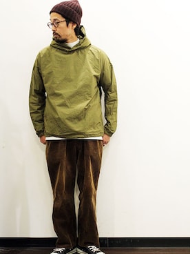 「Hexico（ヘキシコ）のアイテム」を使った、twothings&thinkさん（メンズ・168cm）の冬コーディネート