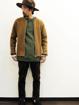「 ハット」｜twothings&thinkさん（メンズ・168cm）の冬コーディネート