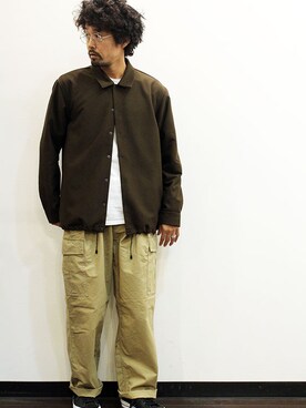 「Hexico（ヘキシコ）のアイテム」を使った、twothings&thinkさん（メンズ・168cm）の秋コーディネート