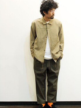 「Hexico（ヘキシコ）のアイテム」を使った、twothings&thinkさん（メンズ・168cm）の秋コーディネート