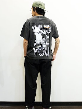 「POTEN（ポテン）のアイテム」を使った、twothings&thinkさん（メンズ・168cm）の春コーディネート