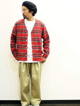 「LOLO LIKE（ロロライク）のアイテム」を使った、twothings&thinkさん（メンズ・168cm）の秋コーディネート