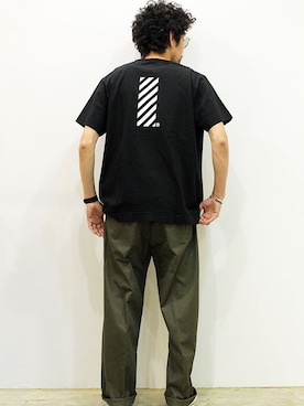 「LOLO（ロロ）のアイテム」を使った、twothings&thinkさん（メンズ・168cm）の春コーディネート