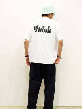 「ink（インク）のアイテム」を使った、twothings&thinkさん（メンズ・168cm）の夏コーディネート