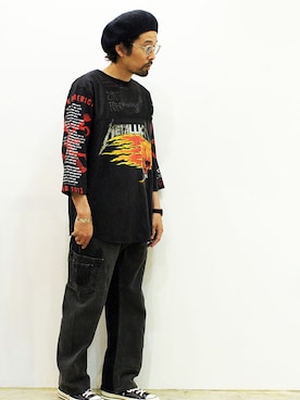 「ink（インク）のアイテム」を使った、twothings&thinkさん（メンズ・168cm）の夏コーディネート