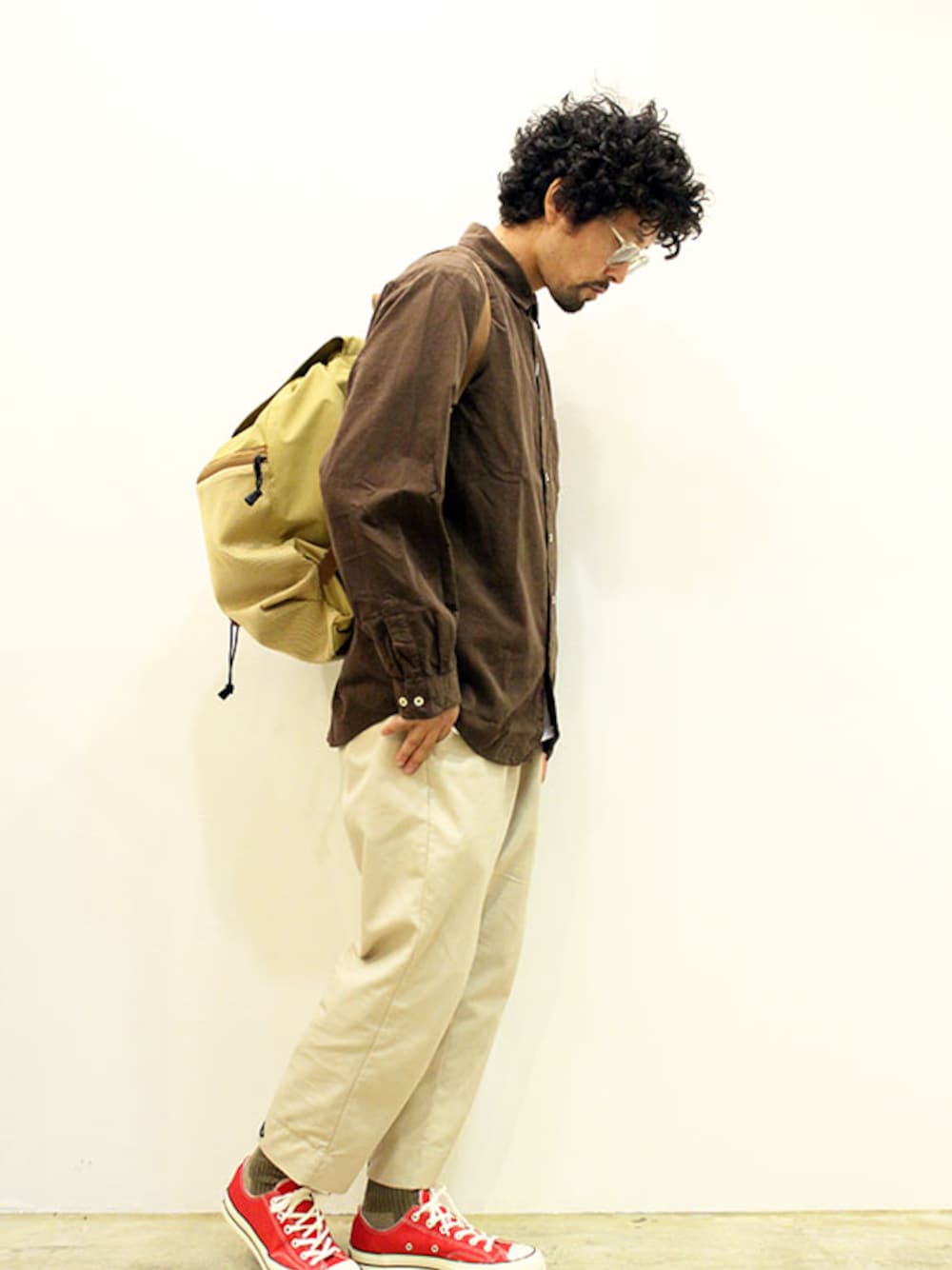 「コーデュロイ、カジュアル、シンプル、アメカジ、ワントーンコーデ、秋のコーデ、ストリート、ootd、シャツスタイル、オトナカジュアル」｜「MANUAL ALPHABETのMANUAL ALPHABET (マニュアル アルファベット) " CORDUROY LOOSE FIT R/C SHT "（シャツ/ブラウス、ブルー系）」を使った、twothings&thinkさん（メンズ・168cm）の秋コーディネートの1枚目の写真