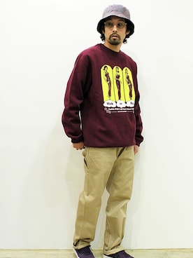 「INFIELDER DESIGN（インフィールダーデザイン）のアイテム」を使った、twothings&thinkさん（メンズ・168cm）の春コーディネート