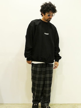 「MANEBU（マネブ）のアイテム（ローファー）」を使った、twothings&thinkさん（メンズ・168cm）の秋コーディネート