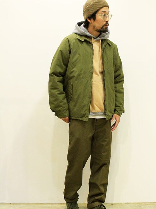 twothings&think｜NECESSARY or UNNECESSARYのブルゾンを使ったコーディネート - WEAR