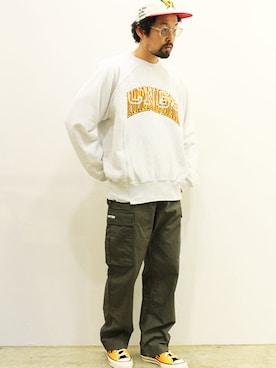 「CHANGES（チェンジズ）のアイテム」を使った、twothings&thinkさん（メンズ・168cm）の冬コーディネート