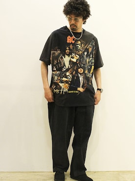「ink（インク）のアイテム（パンツ）」を使った、twothings&thinkさん（メンズ・168cm）の春コーディネート
