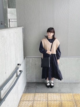 ま ろ んさん（レディース・157cm）の冬コーディネート