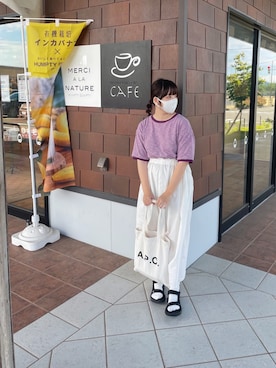 ま ろ んさん（レディース・157cm）の夏コーディネート