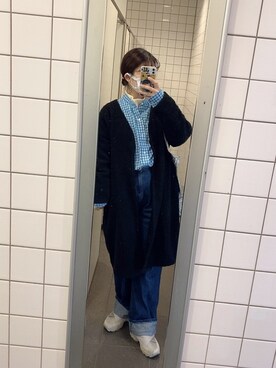 yさん（レディース・159cm）の冬コーディネート
