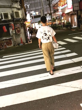「SASQUATCHfabrix.（サスクワァッチファブリックス）のアイテム」を使った、shinさん（メンズ・181cm・20代）の春コーディネート
