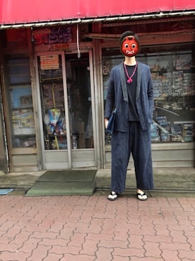 「theSakaki」｜shinさん（メンズ・181cm）の夏コーディネート