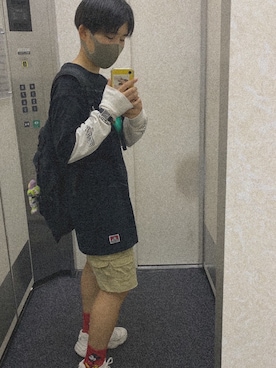 「ミッキー」｜「アイテム（腕時計）」を使った、machi140516さん（レディース・155cm）の冬コーディネート