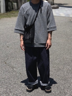 「I（アイ）のアイテム」を使った、sssさん（メンズ・170cm）の夏コーディネート