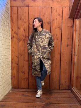 たえかさん（レディース・165cm）の秋コーディネート