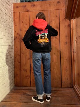 たえかさん（レディース・165cm）の冬コーディネート