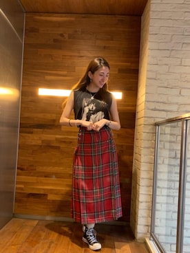 たえかさん（レディース・165cm）の春コーディネート