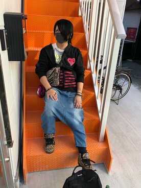 「CUNE（キューン）のアイテム（財布/小物）」を使った、HiLLさん（メンズ・165cm）の秋コーディネート