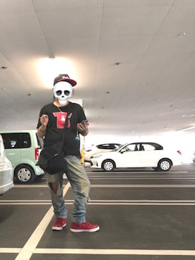 「DOPE（ドープ）のアイテム」を使った、HiLLさん（メンズ・165cm）の秋コーディネート