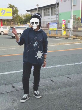 「PariLo（オリジナルブランド）」｜HiLLさん（メンズ・165cm）の冬コーディネート