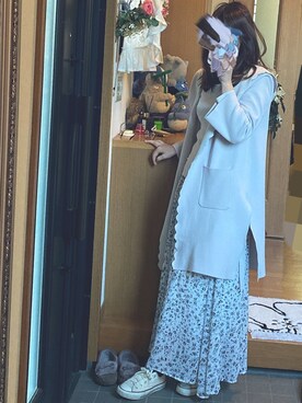 「WILLSELECTION（ウィルセレクション）のアイテム（ジャケット/アウター）」を使った、A.yana さん（レディース・159cm）の春コーディネート