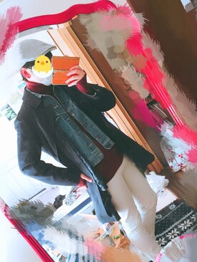 「TAKA-Q（タカキュー）のアイテム（ステンカラーコート）」を使った、よぴすけさん（メンズ・178cm）の春コーディネート