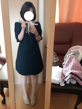 「ICB（アイシービー）のアイテム（ワンピース/ドレス）」を使った、yuinnyuinnさん（レディース・153cm）の夏コーディネート