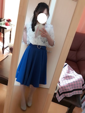 「Lazy Swan（レイジースワン）のアイテム」を使った、yuinnyuinnさん（レディース・153cm）の夏コーディネート