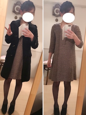 「アイテム（ピアス（両耳用））」を使った、yuinnyuinnさん（レディース・153cm・30代）の秋コーディネート
