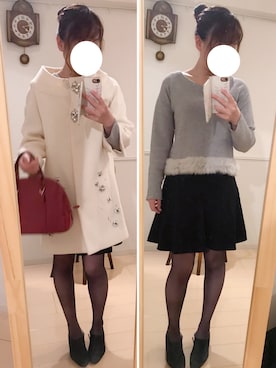 「rag & bone（ラグアンドボーン）のアイテム（スカート）」を使った、yuinnyuinnさん（レディース・153cm）の秋コーディネート