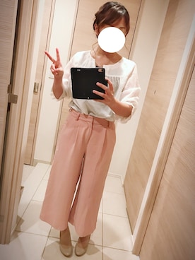 「Lazy Swan（レイジースワン）のアイテム」を使った、yuinnyuinnさん（レディース・153cm）の夏コーディネート