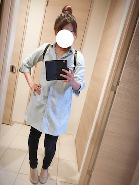 「Lazy Swan（レイジースワン）のアイテム」を使った、yuinnyuinnさん（レディース・153cm）の夏コーディネート